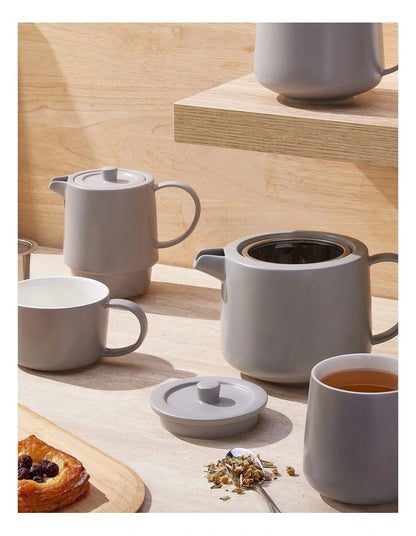 Maxwell Williams CafeLife Teapot &Inf 1L Grey