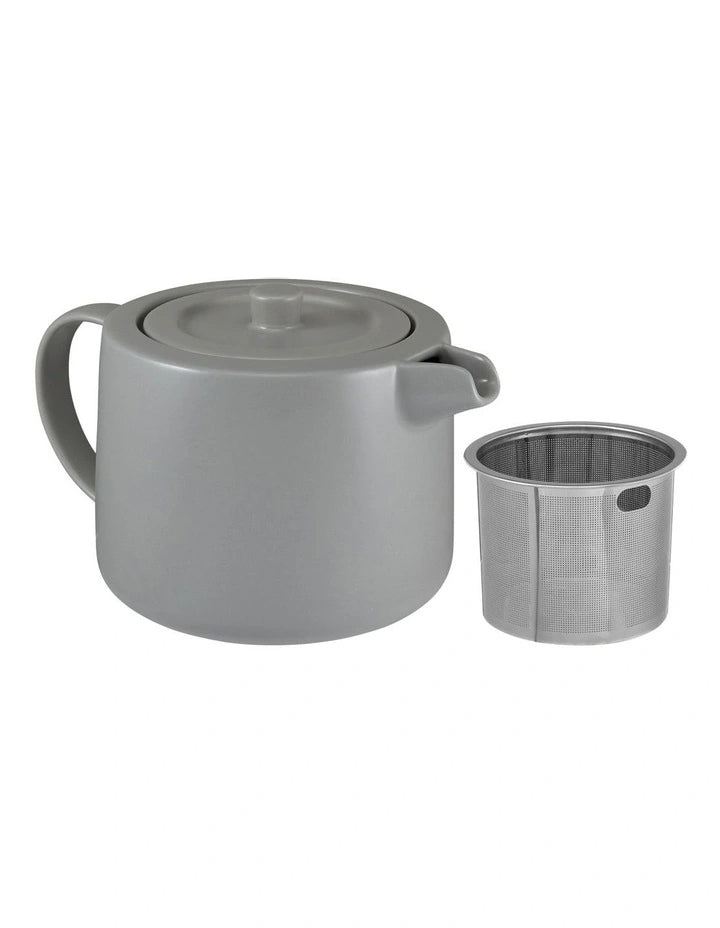 Maxwell Williams CafeLife Teapot &Inf 1L Grey