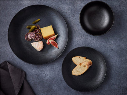 Maxwell Williams Caviar Dinner Set 12 Piece Black