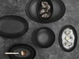 Maxwell Williams Caviar Dinner Set 12 Piece Black