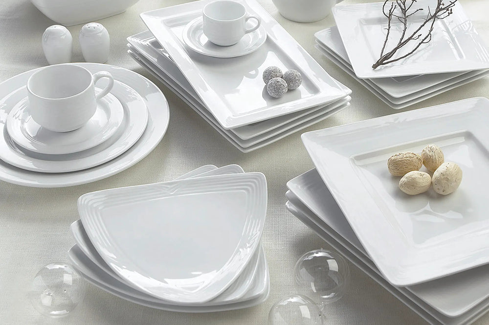 Noritake Arctic White Square Platter Small 20.6cm