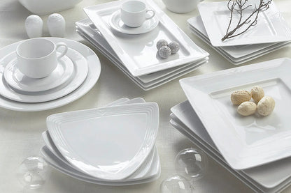 Noritake Arctic White Square Platter Small 20.6cm