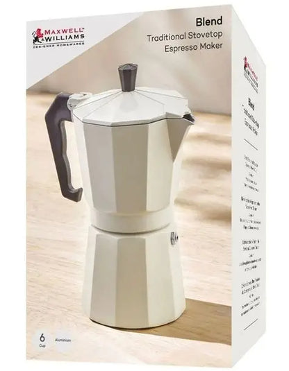 Maxwell Williams Blend Espresso Maker 6Cup Sand