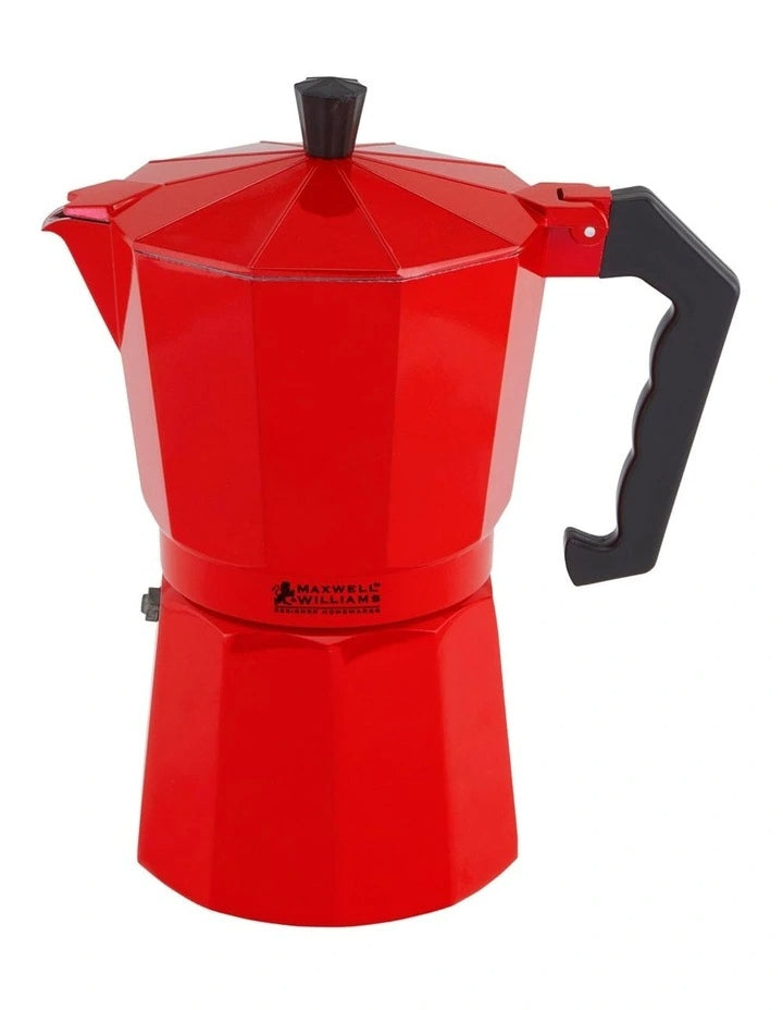 Maxwell Williams Blend Espresso Maker 6Cup Red
