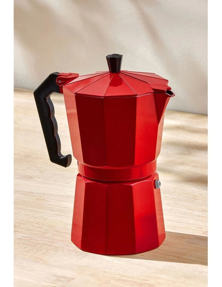 Maxwell Williams Blend Espresso Maker 9Cup Red