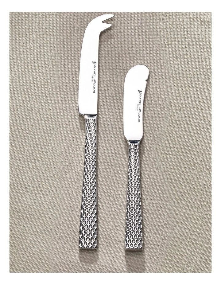 Maxwell Williams Diamonds Cheese&Pate Knife Set 2P