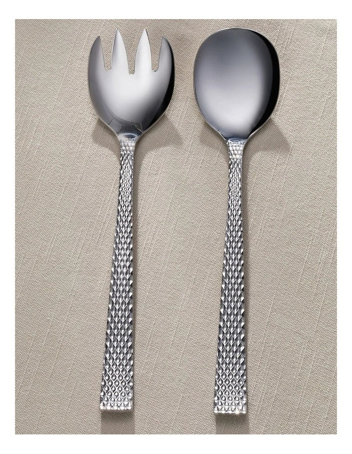 Maxwell Williams Diamonds Salad Server Set 2 Piece