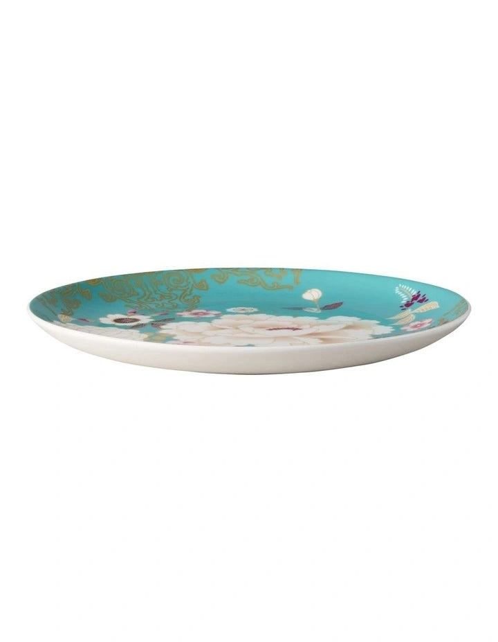 Maxwell Williams Kimono Cake Plate Teal 20cm