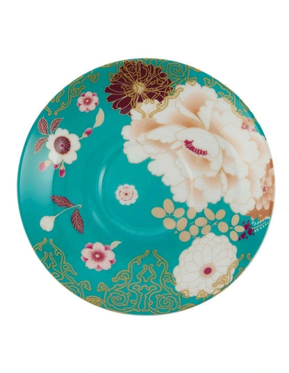 Maxwell Williams Kimono Cup & Saucer Teal 300ml