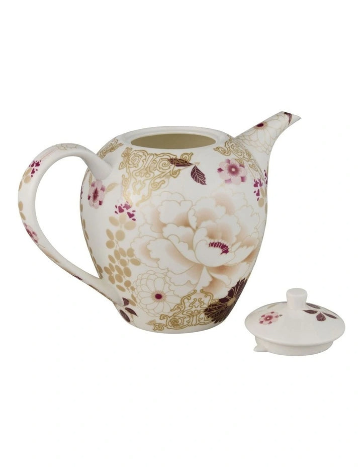 Maxwell Williams Kimono Teapot White 1.1Lt