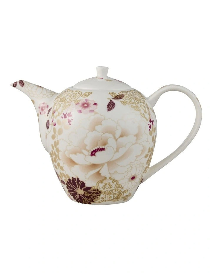 Maxwell Williams Kimono Teapot White 1.1Lt