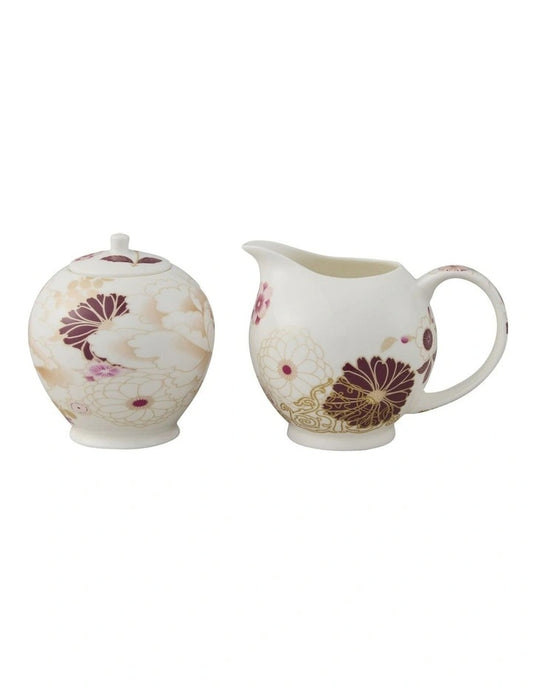 Maxwell Williams Kimono Sugar&Creamer White 2Pc