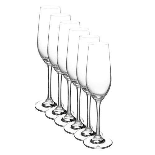Maxwell Williams Manhattan Flute 230ml Set of 6