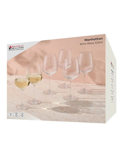Maxwell Williams Manhattan Wine 515ml Set of 6
