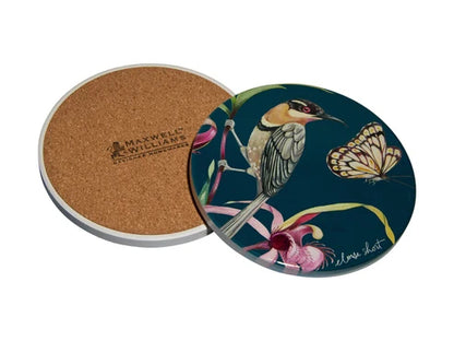 Maxwell Williams Coaster Round Lyric 10cm Spinebil