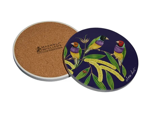 Maxwell Williams Coaster Round Lyric 10cm Gouldia