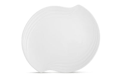 Noritake Arctic White Wave Platter 29.5cm