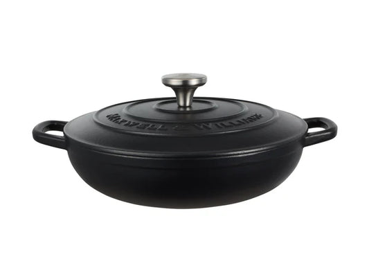 Maxwell Williams Braiser Black 27cm 3.2L
