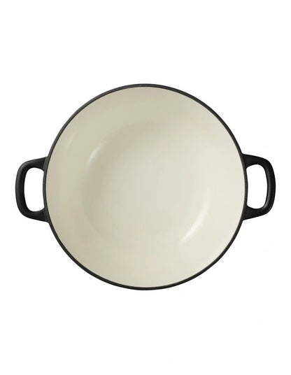 Maxwell Williams Round Casserole Black 28cm 6.2L