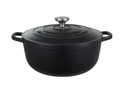 Maxwell Williams Round Casserole Black 28cm 6.2L