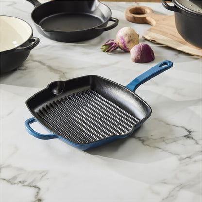 Maxwell Williams Grill Pan Midnight Blue 26cm