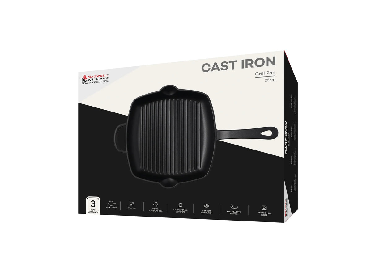 Maxwell Williams Grill Pan Black 26cm