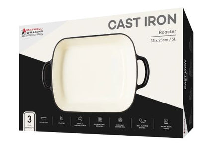 Maxwell Williams Roaster Black 5L