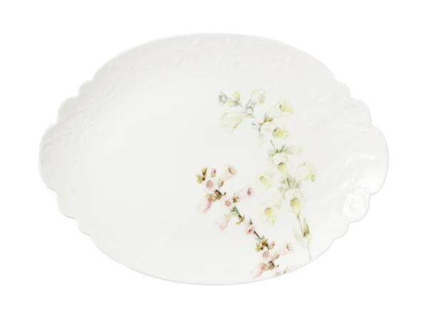 Maxwell Williams Foxglove Scallop Oval Platter