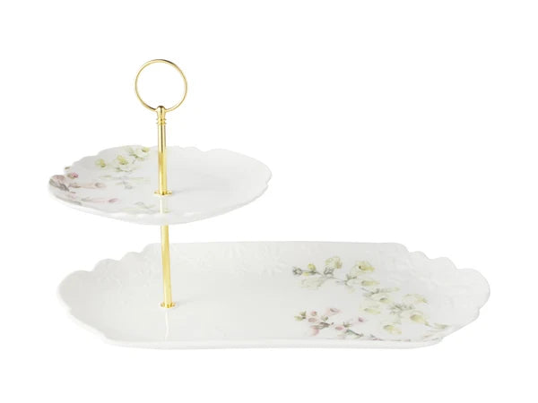Maxwell Williams Foxglove 2Tiered Entertaining Set