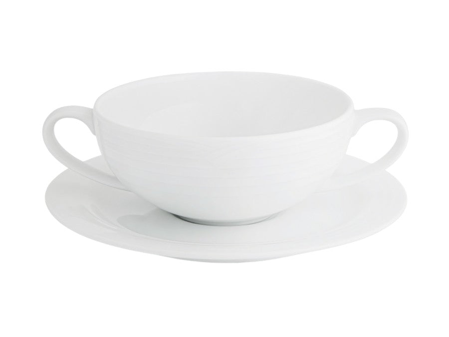 Noritake Arctic White Soup Cup&Saucer 240ml