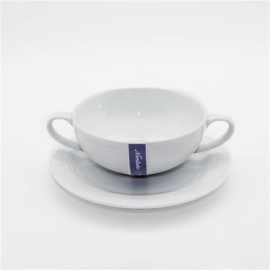 Noritake Arctic White Soup Cup&Saucer 240ml