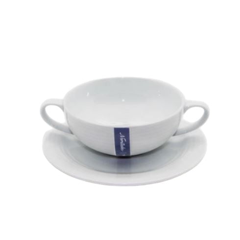 Noritake Arctic White Soup Cup&Saucer 240ml