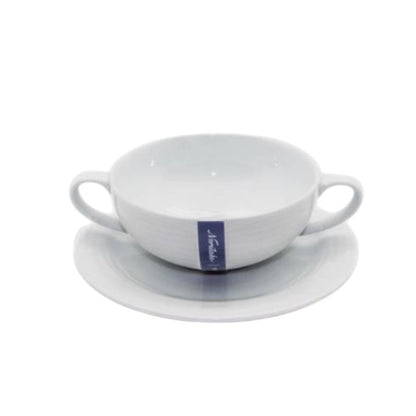 Noritake Arctic White Soup Cup&Saucer 240ml
