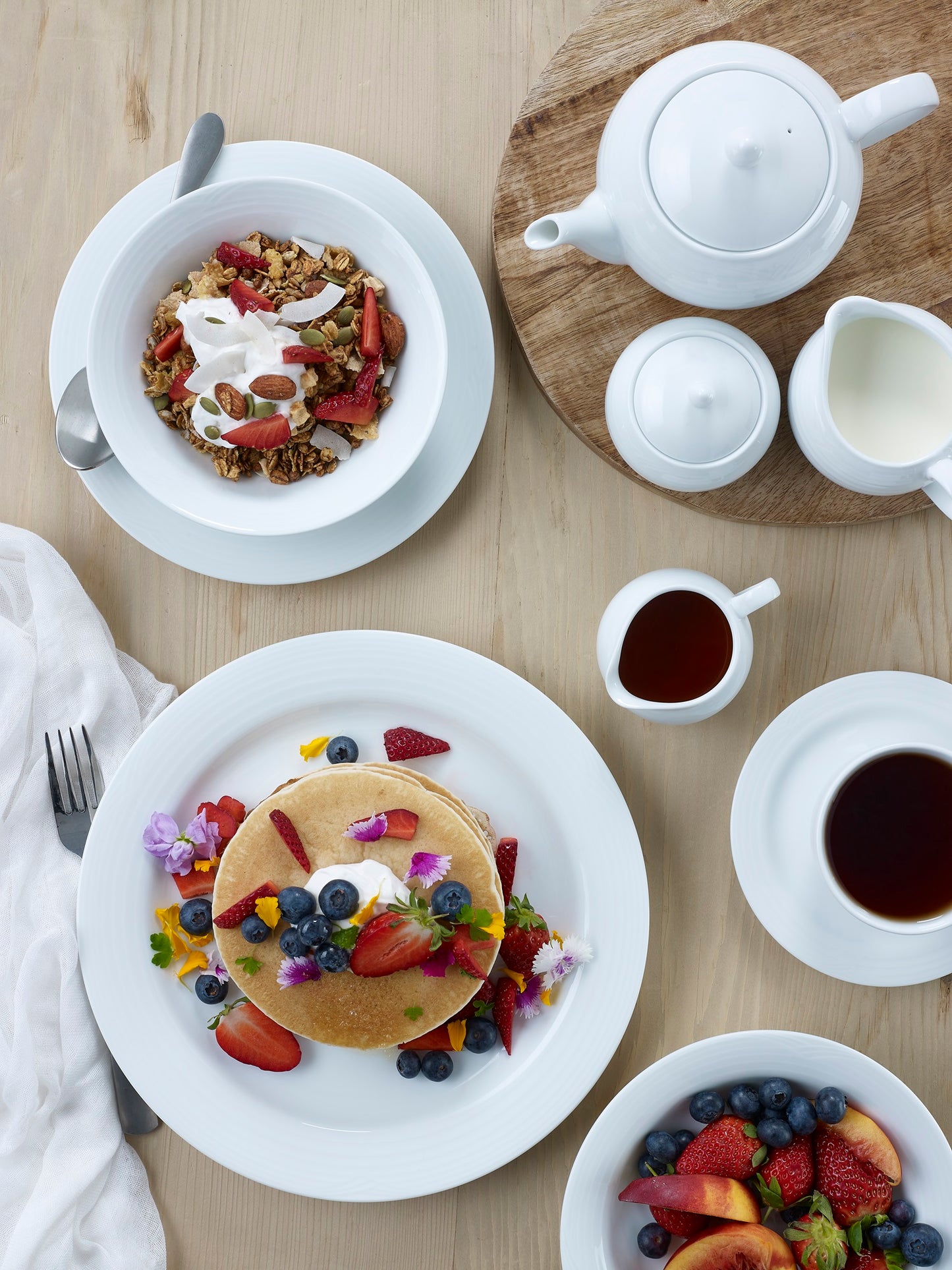 Noritake Arctic White Sugar Bowl Large 300ml