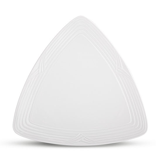 Noritake Arctic White Tri Platter 21cm