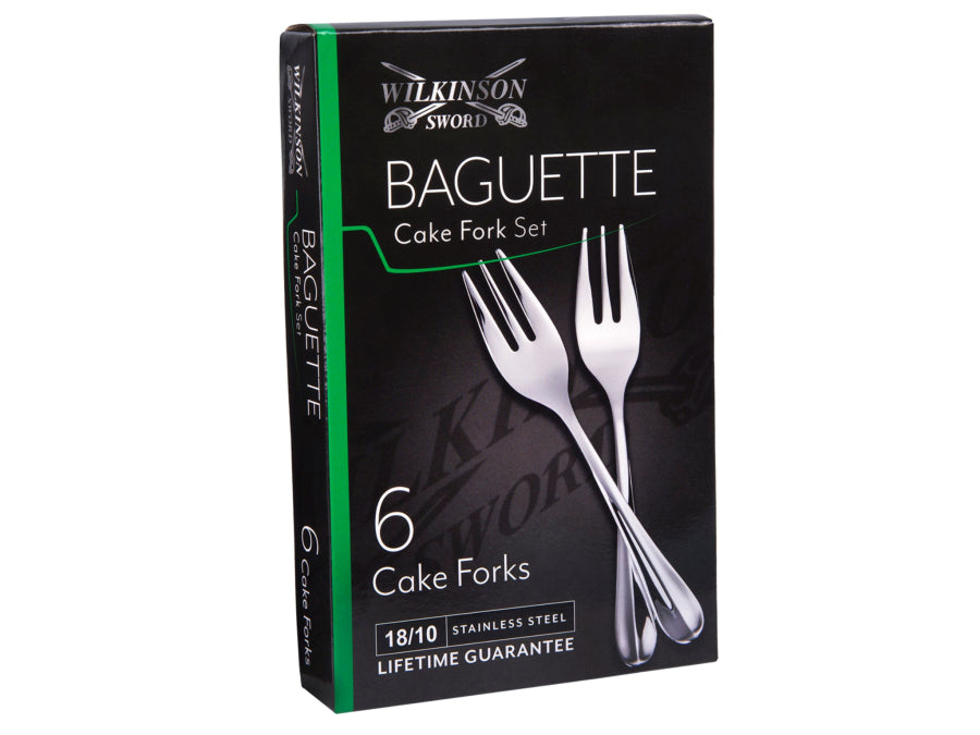 Wilkinson Sword Baguette Cake Forks Set of 6