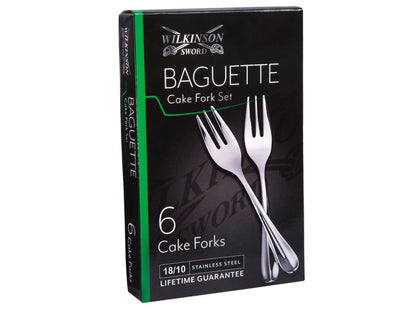 Wilkinson Sword Baguette Cake Forks Set of 6