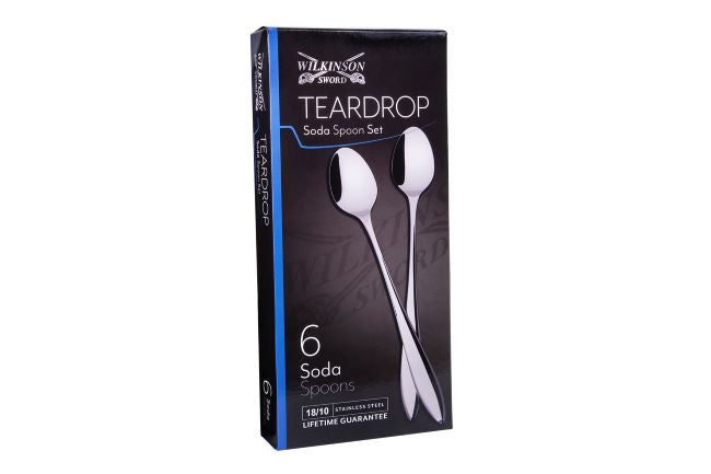 Wilkinson Sword Teardrop Soda Spoons Set of 6