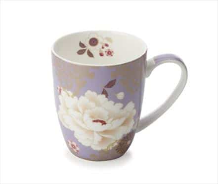 Maxwell Williams Kimono Mug Lilac 400ml