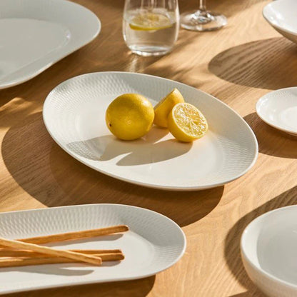 Maxwell Williams Diamonds Oval Platter 36x25cm