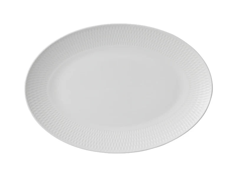 Maxwell Williams Diamonds Oval Platter 44x32cm