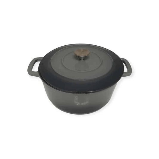 Eetrite Cast Iron Casserole 21.4cm Black