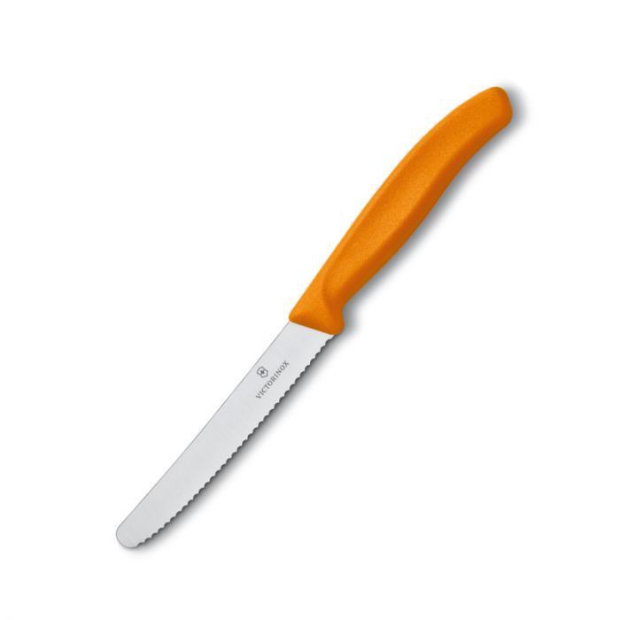 Victorinox Tomato/Steak Knife Serrated Orange 11cm