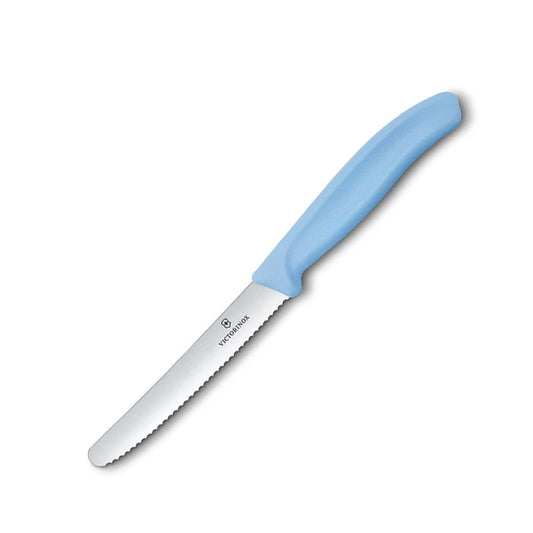 Victorinox Tomato/Steak Knife Serrated Sky Blue