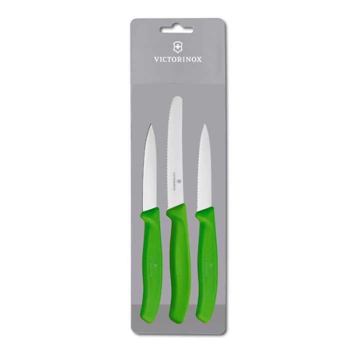 Victorinox Paring Set Green 3 Piece