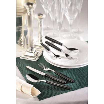 Victorinox Table Set Black with Round Tip 24Piece