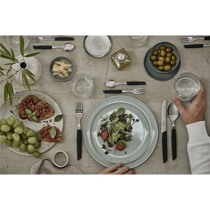 Victorinox Table Set Black with Round Tip 24Piece