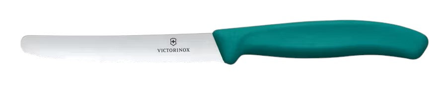 Victorinox Table Knife Serrated Kale Green 11cm