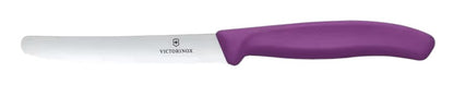 Victorinox Table Knife Serrated Purple 11cm