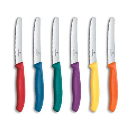 Victorinox Table Knife Set Multicolour Set of 6
